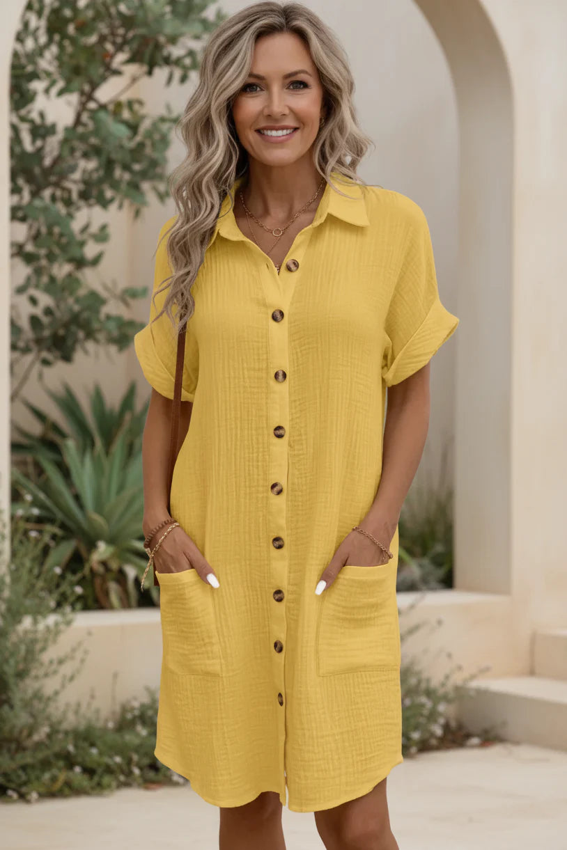 JULIA - OVERSIZED POLO DRESS